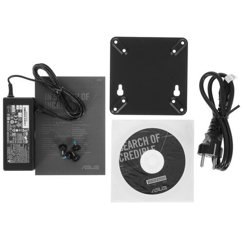 Персональный компьютер ASUS Mini PC PN62S-B3556MV Core i3-10110U/8Gb/256GB M.2(NVMe) SSD/2x USB 3.2 Gen 1 Type-C/2x USB 3.2/2Mic/1 x HDMI/RJ45/Intel Wi-Fi 6 AX201/AX200 (Gig+)/BT 5/DOS/0,7Kg/Black 90MS01T1-M05560 90MS01T1-M05560