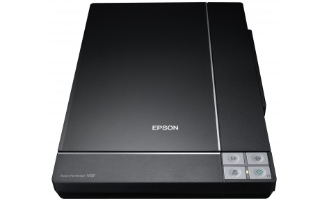 Сканер Epson Perfection V37, планшетный, CCD, 4800x9600 dpi, USB 2.0, B11B207303 B11B207303