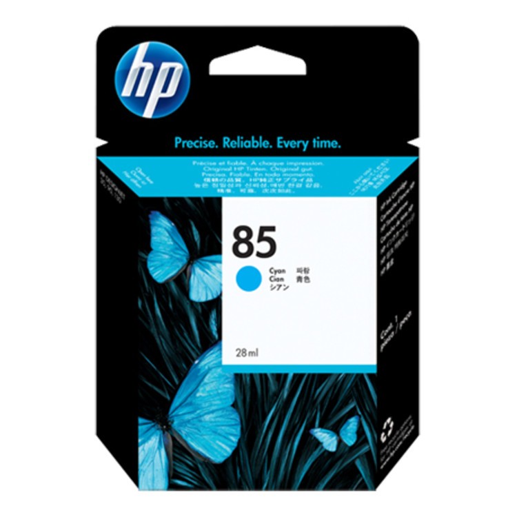 Картридж струйный HP №85 голубой для HP DJ 30/90/130 C9425A C9425A