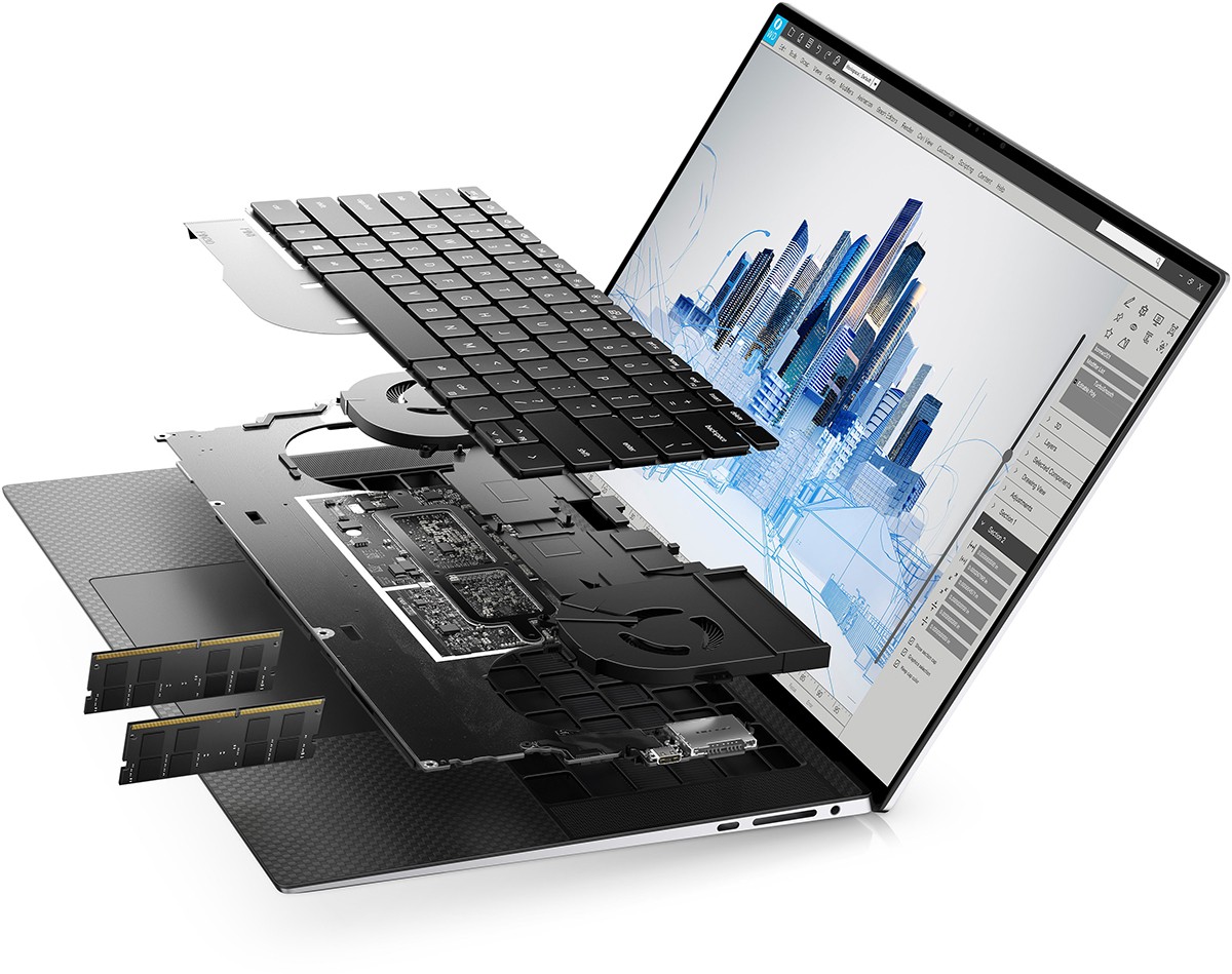 Ноутбук Dell Precision 5560 Core i7 11800H/32Gb/SSD512Gb/NVIDIA Quadro T1200 4Gb/15.6" WVA/FHD+ (1920x1200)/Windows 10 Professional/grey/WiFi/BT/Cam 5560-0570 5560-0570