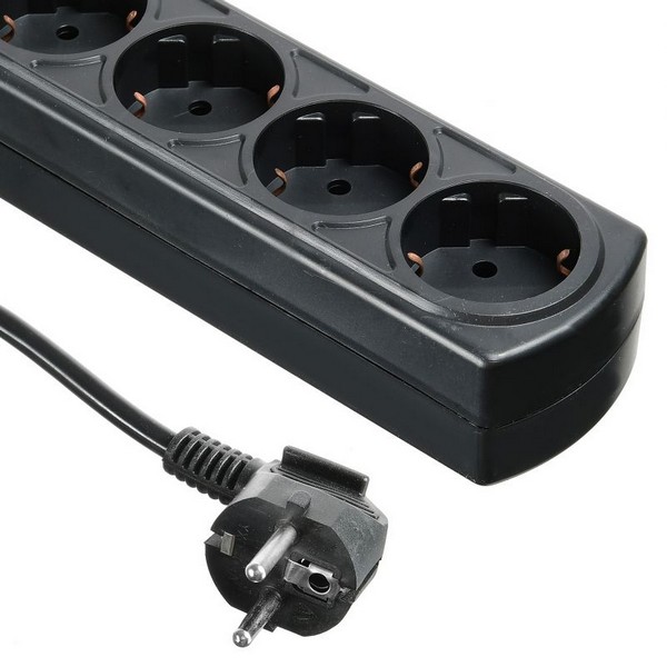 Сетевой фильтр Ippon BK252 5м (6 розеток) черный (коробка)  689478 689478 #3