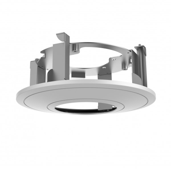 Кронштейн Hikvision DS-1227ZJ-DM32 внутрипотолочный белый,для купольных камер ,алюминий и пластик DS-1227ZJ-DM32 DS-1227ZJ-DM32