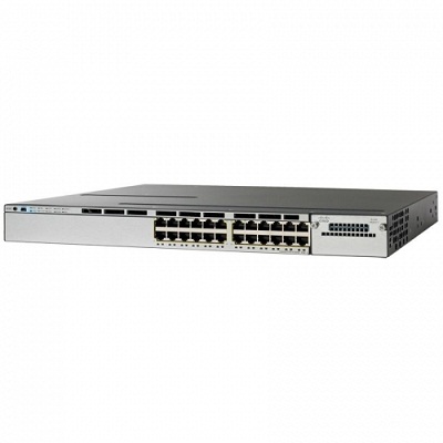 Коммутатор Cisco Catalyst 3850 24 Port Data IP Base (WS-C3850-24T-S) WS-C3850-24T-S