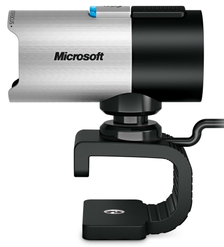 Камера Microsoft  Web LifeCam Studio, серебристая q2f-00018 Q2F-00018