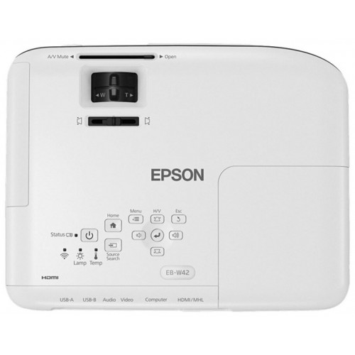 Проектор Epson EB-W06 WXGA (1280x800) яркость 3700, контрастность 16 000:1, лампа V11H973040 V11H973040 #1