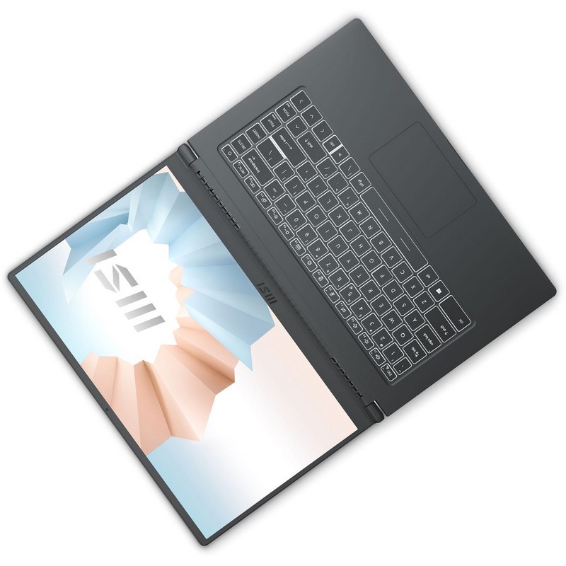 Ноутбук MSI Modern 15 A11SBL-463RU Core i7 1165G7/8Gb/SSD512Gb/NVIDIA GeForce MX450 2Gb/15.6"/IPS/FHD (1920x1080)/Windows 10/dk.grey/WiFi/BT/Cam 9S7-155226-463 9S7-155226-463