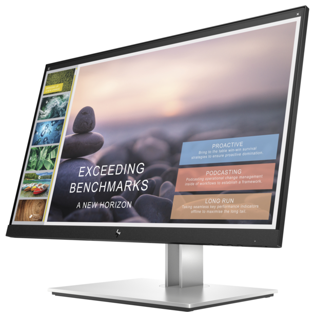 Монитор HP 23.8" E24t G4 Touch Monitor 1920x1080, 16:9, IPS, 250 cd/m2, 1000:1, 5ms, 178°/178°, VGA, HDMI, USB, DisplayPort, 50/60 Hz, Silver (repl. W2Z50AA) 9VH85AA 9VH85AA