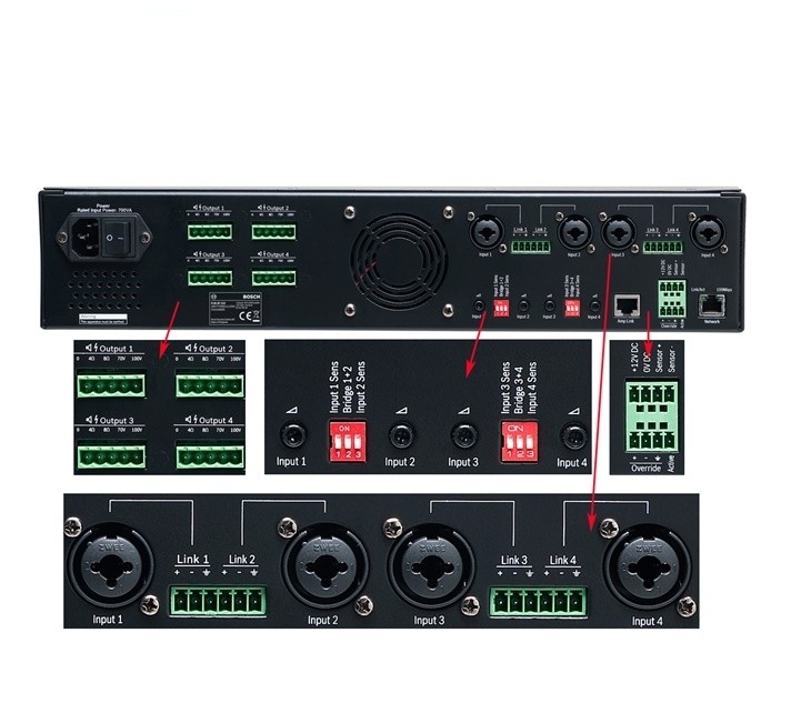 Усилитель мощности BOSCH F01U269005 c DSP, 4х220 Вт F01U269005 F01U269005 #4