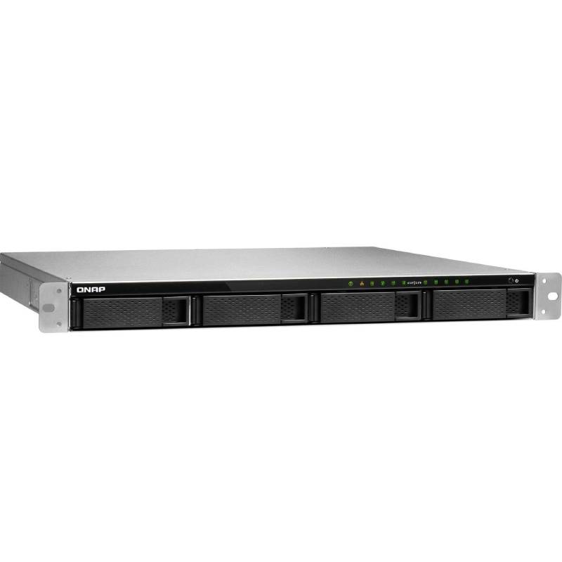 Сетевой RAID-накопитель QNAP 9-Bay Intel Core i3-8100 4-core 3.6 GHz Processor, 4 GB UDIMM DDR4 (1 x 4GB), 4 x 2.5"/3.5" SATA HDD/SSD and 5 x 2.5" SATA SSD, 2x GbE LAN, 2 x 10GbE SFP+, 2xPSU, 1U Rackmount. W/o rail kit RAIL-B02 TVS-972XU-RP-i3-4G TVS-972XU-RP-i3-4G