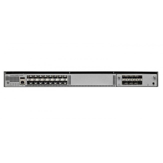 Коммутатор Cisco Catalyst 4500-X 24 Port 10G IP Base, Front-to-Back, No P/S (WS-C4500X-24X-IPB) WS-C4500X-24X-IPB