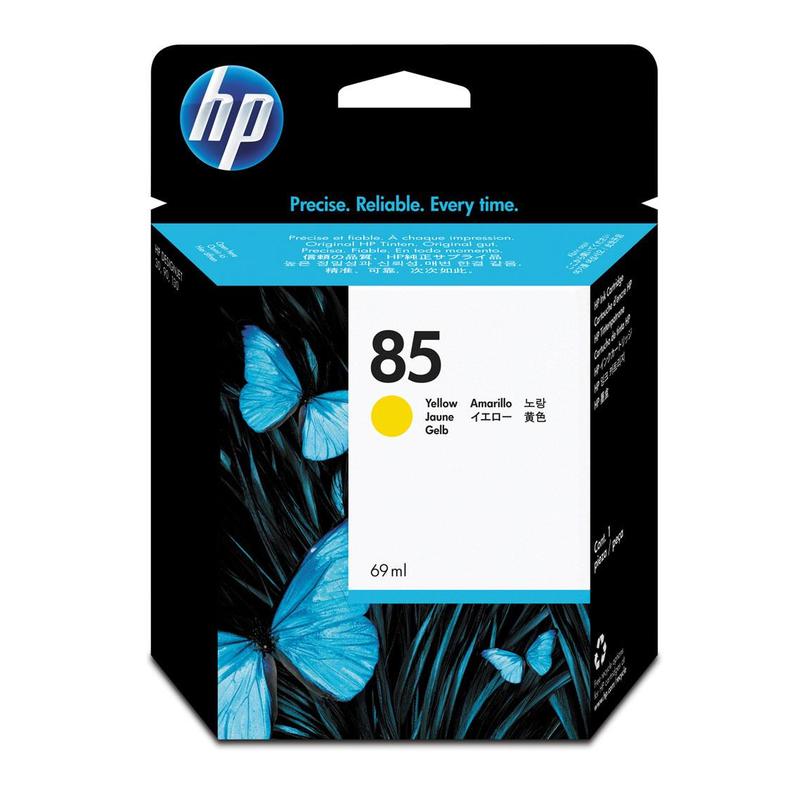 Картридж струйный HP №85 желтый для HP DJ 30/90/130 (69мл) C9427A C9427A