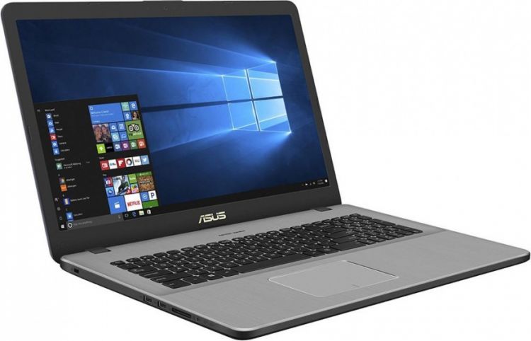 Ноутбук Asus N705UD-GC072T i7-8550U/17.3''FHD/8Gb/1Tb/noDVD/GF GTX1050/Cam/BT/WiFi/Metallic Grey/W10 90NB0GA1-M02140 90NB0GA1-M02140