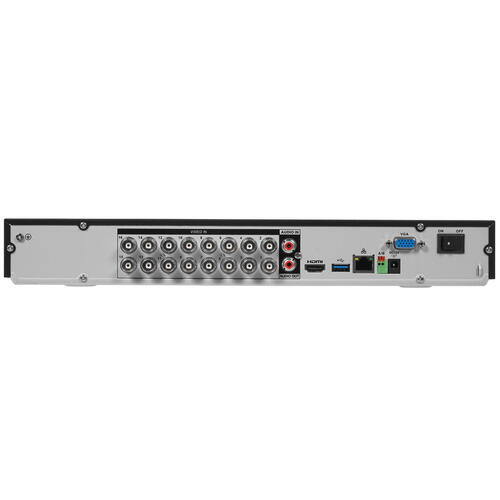 HDCVI-видеорегистратор Dahua DH-XVR5216AN-4KL-I2 16-канальный с ИИ AHD, TVI, IP, CVBS; отображение: до 8Мп; запись: до 8Мп@7к/с, 4M-N@25к/с; DH-XVR5216AN-4KL-I2 DH-XVR5216AN-4KL-I2