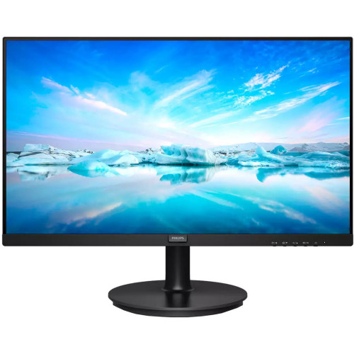 Монитор Philips 27'' [16:9] 1920х1080(FHD) VA, nonGLARE, 250cd/m2, H178°/V178°, 3000:1, 50М:1, 16,7 миллионов цветов, 4ms, VGA, HDMI, Tilt, Swivel, Speakers, 3Y, Black 271V8LA 271V8LA #1