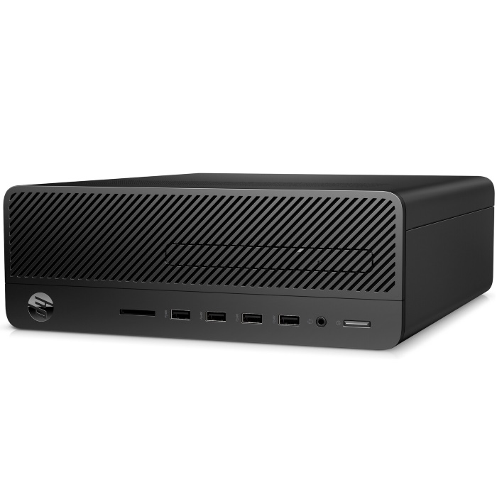 Персональный компьютер HP 290 G3 SFF i3 10100 (3.6)/4Gb/1Tb 7.2k/UHDG 630/DVDRW/Free DOS/GbitEth/180W/клавиатура/мышь/черный  123r1ea 123R1EA