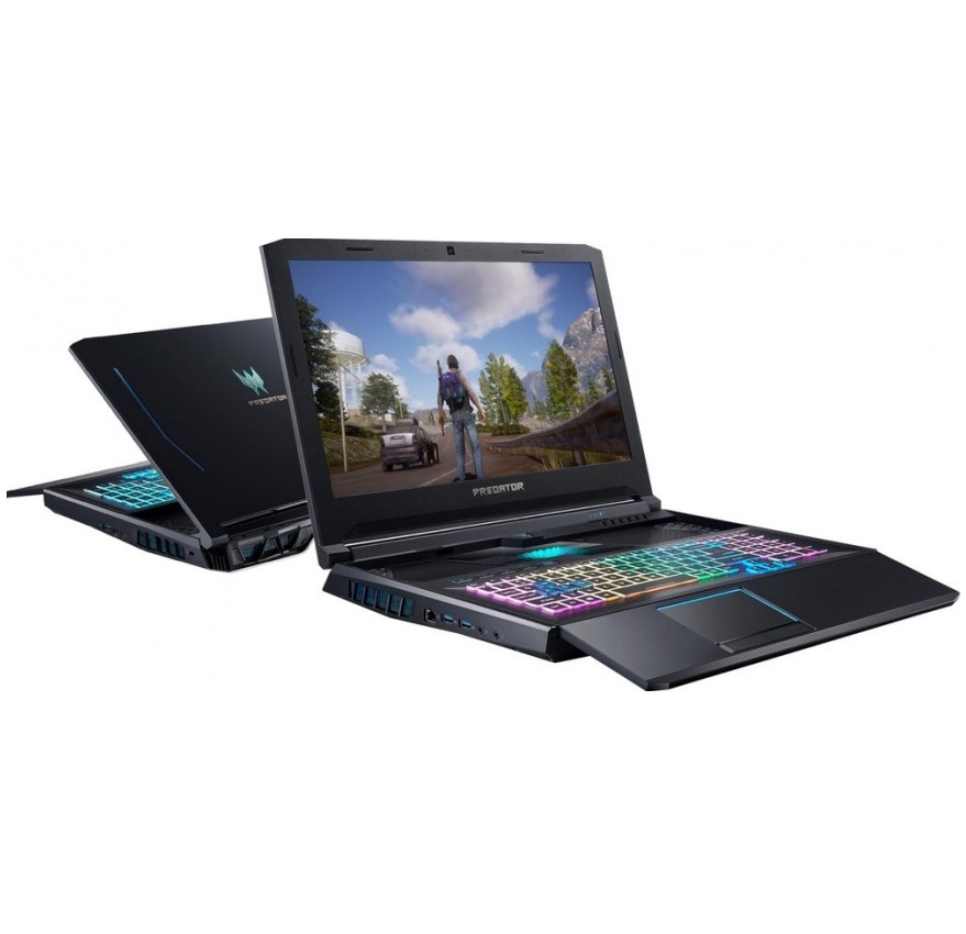 Ноутбук Acer Helios 700 PH717-71-72PB Core i7 9750H/16Gb/1Tb/SSD512Gb/nVidia GeForce RTX 2070 8Gb/17.3"/FHD (1920x1080)/Windows 10/black/WiFi/BT/Cam NH.Q4ZER.002 NH.Q4ZER.002