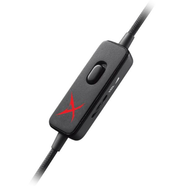 Наушники Creative с микрофоном Sound BlasterX H3 черный 1.2м мониторные оголовье 70GH034000000 70GH034000000
