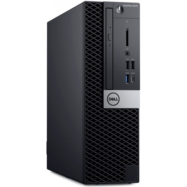 Компьютер Dell Technologies Optiplex 5070 SFF Core i7-9700 (3,0GHz) 8GB (1x8GB) DDR4 512GB SSD Intel UHD 630 W10 Pro TPM, MCR 3y NBD 5070-4821 5070-4821