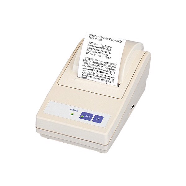 Принтер этикеток Citizen CBM-910II Dot matrix impact Serial; External 230V PSU; 40 col.; White CBM91040RF2A CBM91040RF2A #1