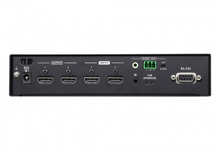 KVM-переключатель ATEN электрон,/Switch matrix, HDMI, 2> 2 устройства, без шнуров, (передача сигнала до 5 м,;max data rate 18 гбит/с;max pixel clock 600 МГц;макс,разр, до 4096x2160/3840 x 2160 60Hz (4:4:4);подд, 3D/DeepColor/HDCP 2,2/CEC) VM0202HB-AT VM0202HB-AT-G