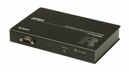 Удлинитель-передатчик ATEN KVM USB, DisplayPort+KBD&MOUSE USB+AUDIO+RS232, 100 метр,, 1xUTP Cat5e/HDBaseT, DP+2MINIJACK+DB9+3xUSB A-тип, Female, ~, DC> 5,3V, (макс,разр,4096x2160/3840x2160 60Hz 4:2:0/30Hz 4:4:4) CE920R-AT-G CE920R-AT-G