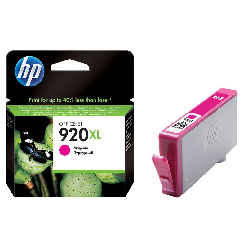 Картридж струйный HP 920XL для Officejet 6000/6500/6500A/7000/7500A, пурпурный (CD973AE) CD973AE