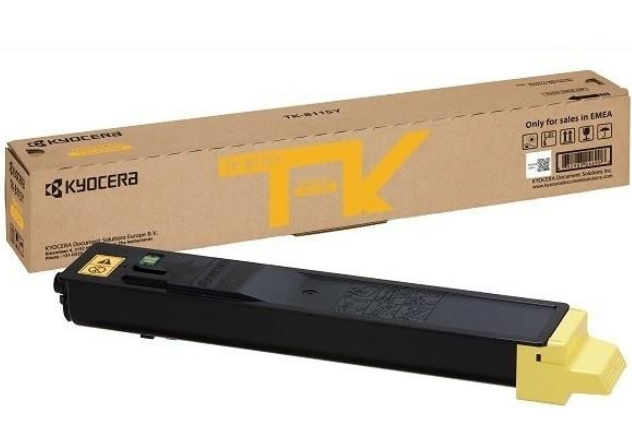 Картридж Kyocera TK-8115Y для M8124cidn/M8130cidn Yellow 1T02P3ANL0 1T02P3ANL0