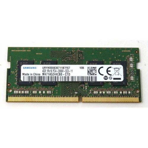 Модуль памяти Samsung 4GB DDR4 2666 SO DIMM M471A5244CB0-CTD Non-ECC, CL19, 1.2V, 1Rx16, 512x64, Bulk M471A5244CB0-CTDD0 M471A5244CB0-CTDD0