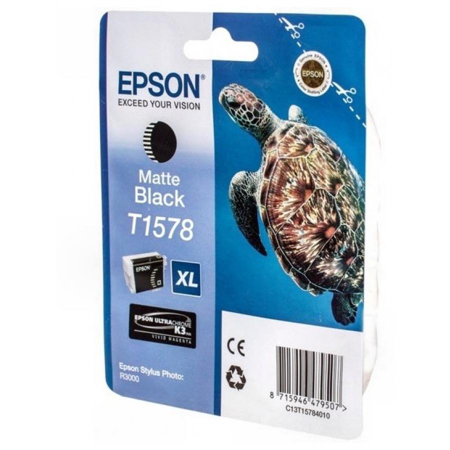 Картридж Epson C13T15784010  для Stylus Photo R3000 (матово-черный) C13T15784010 #1