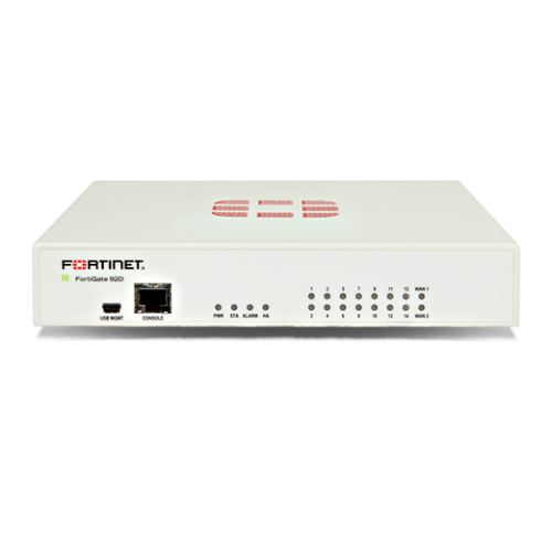 Межсетевой экран Fortinet FortiGate-90E 16 x GE RJ45 ports (including 2 x WAN ports, 1 x DMZ port, 1 x HA port, 12 x switch ports). Max managed FortiAPs (Total / Tunnel) 32 / 16 FG-90E FG-90E