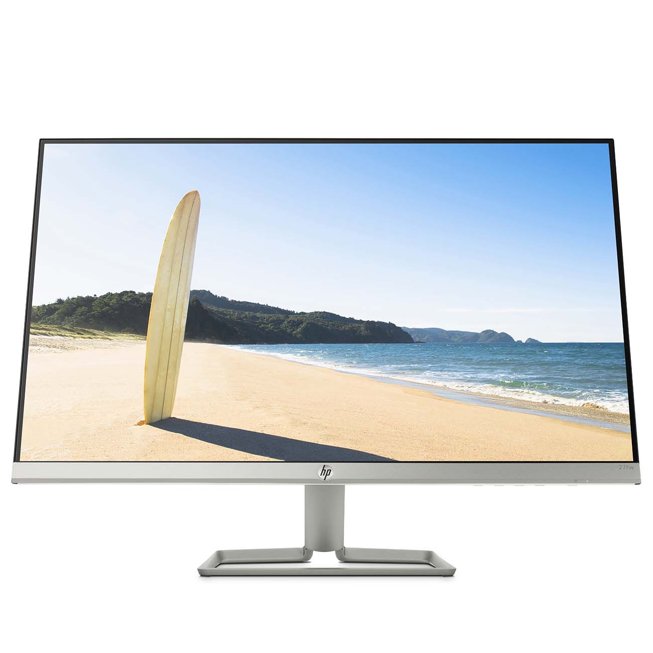 Монитор HP 27" IPS/1920x1080/5 мс/300 кд/м?/HDMI/VGA/Аудиовход/аудиовыход, динамики 1,5 Вт "()/  (Ghz)/Mb/Gb/Ext:war 1y/ 4TB31AA 4TB31AA