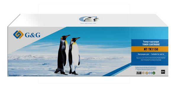 Тонер-картридж G&G для Kyocera M2135DN/M2635DN/M2735DW, P2235D/DN/DW  (3000стр) NT-TK1150 NT-TK1150