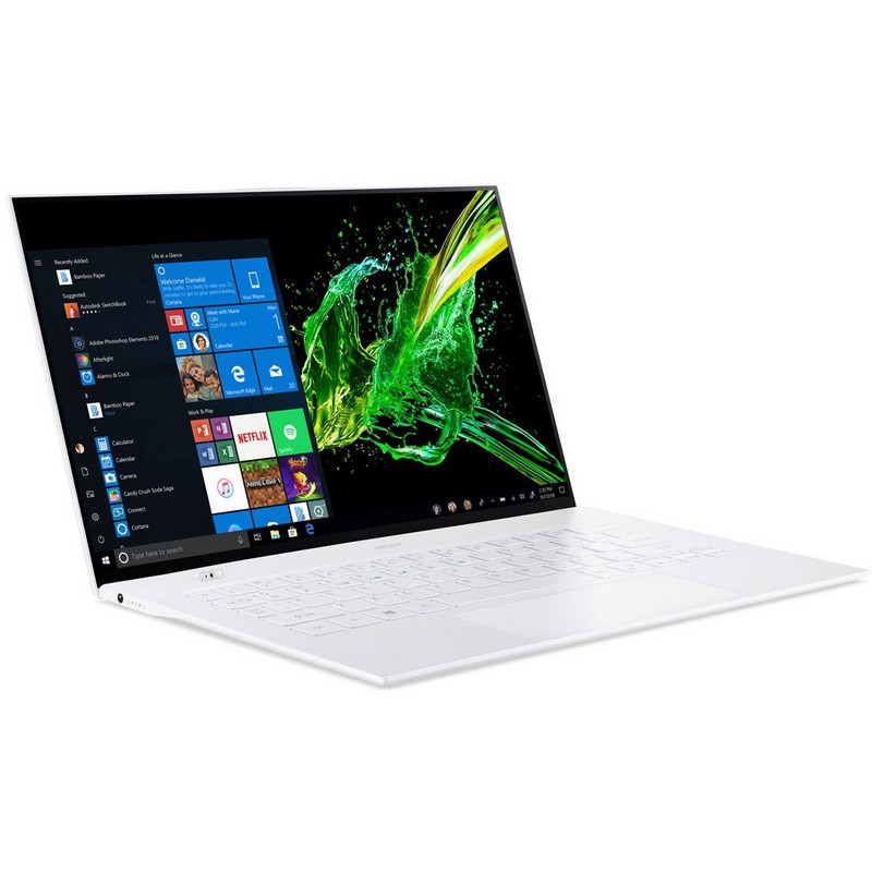 Ноутбук Swift 7 SF714-52T-76X9 Core i7 8500Y/16Gb/SSD512Gb/Intel UHD Graphics 615/14"/IPS/Touch/FHD (1920x1080)/Windows 10 Professional/white/WiFi/BT/Cam/2770mAh NX.HB4ER.003 NX.HB4ER.003 #6