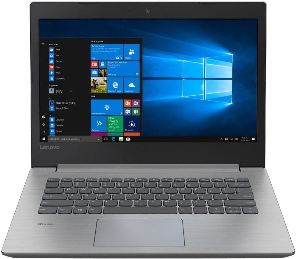 Ноутбук Lenovo IdeaPad 330-14AST E2 9000/4Gb/500Gb/AMD Radeon R2/14"/TN/FHD (1920x1060)/Windows 10/grey/WiFi/BT/Cam 81D5000LRU 81D5000LRU