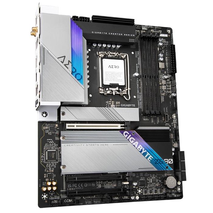 Материнская плата Gigabyte Z690 AERO G LGA1700 Intel Z690 4xDDR5 ATX AC`97 8ch(7.1) 2.5Gg RAID HDMI DP Z690 AERO G Z690 AERO G
