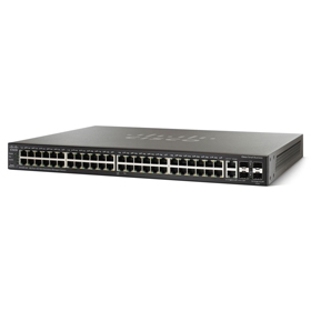 Коммутатор Cisco 48-портовый 10/100 POE Stackable Managed Switch w/Gig Uplinks SF500-48P-K9-G5