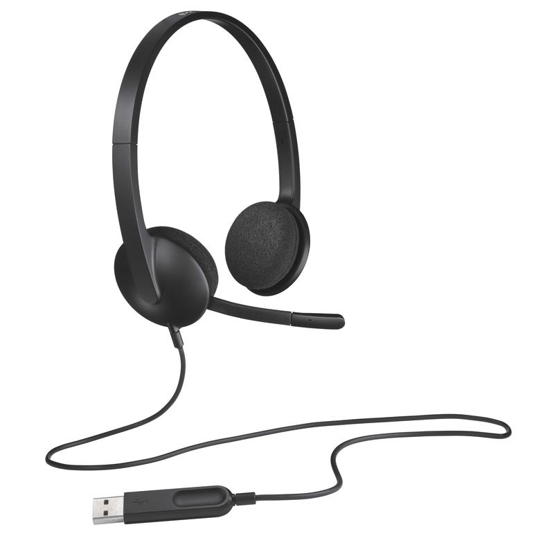 Гарнитура Logitech USB Headset H340 981-000475 981-000475