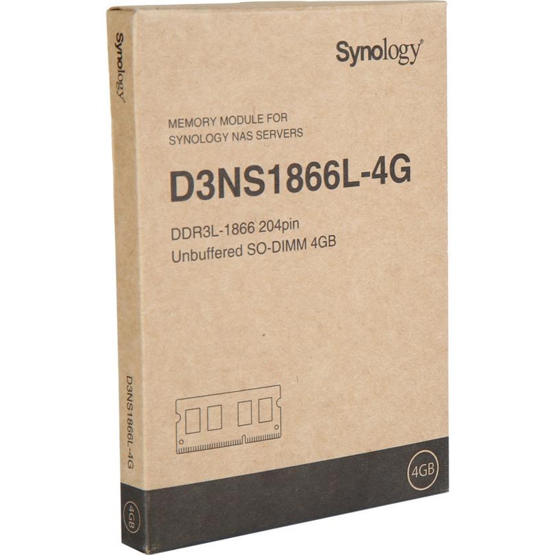 Модуль памяти Synology 4GВ DDR3L, SO-DIMM, 1866MHz, CL9 D3NS1866L-4G D3NS1866L-4G #4