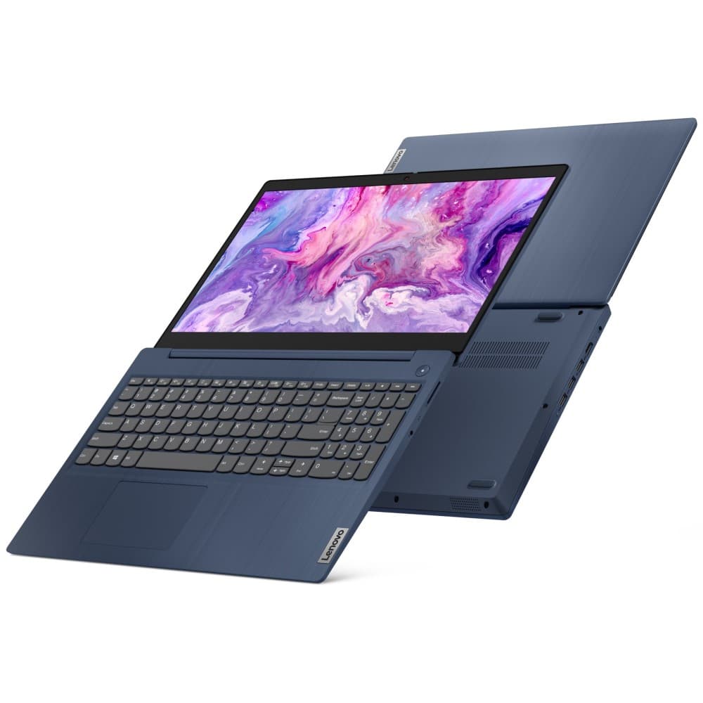 Ноутбук Lenovo IdeaPad 3 15ALC6 15,6 FHD (1920x1080)IPS AG, Ryzen 3 5300U, 2x4GB DDR4 3200, 256GB SSD M.2, Radeon Graphics, WiFi, BT, TPM2, HD Cam, 45Wh, 65W Round Tip, NoOS, 1Y, Abyss Blue, 1.65kg 82KU01MCRE 82KU01MCRE
