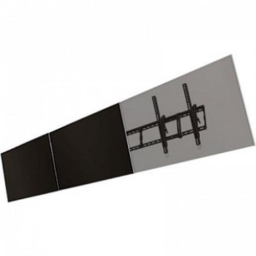 Модуль Wize Pro WML65 для расширяемой системы для настенного крепления ландшафтной ориентации для дисплеев 60"- 65"+, VESA  800х400, наклон +15/-5°, до 91 кг, черн. WML65 WML65