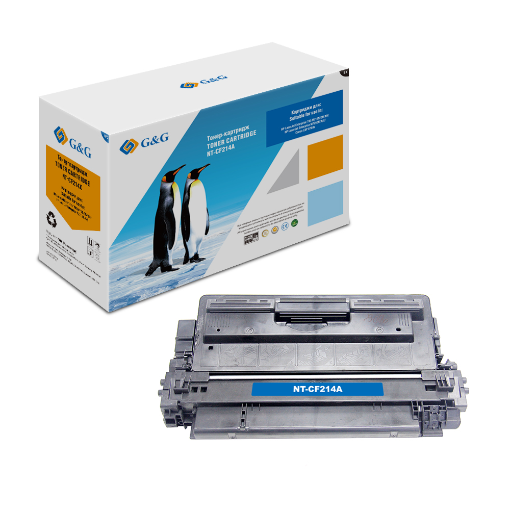 Тонер-картридж G&G для НР LaserJet Enterprise 700 M712/M725 Canon LBP 8780 (10000стр) NT-CF214A NT-CF214A