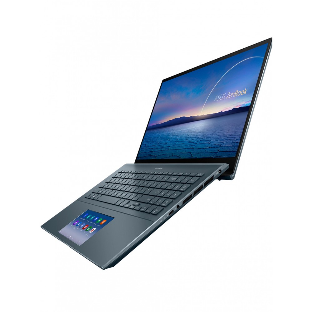 Ноутбук ASUS Zenbook 15 UX535LI-H2171T Core i7-10870H/16Gb/512Gb SSD/GTX 1650Ti 4Gb/15.6 UHD OLED/WiFi6/BT/HD IR/Windows 10 Home/1.8Kg/Pine Grey 90NB0RW1-M05510 90NB0RW1-M05510