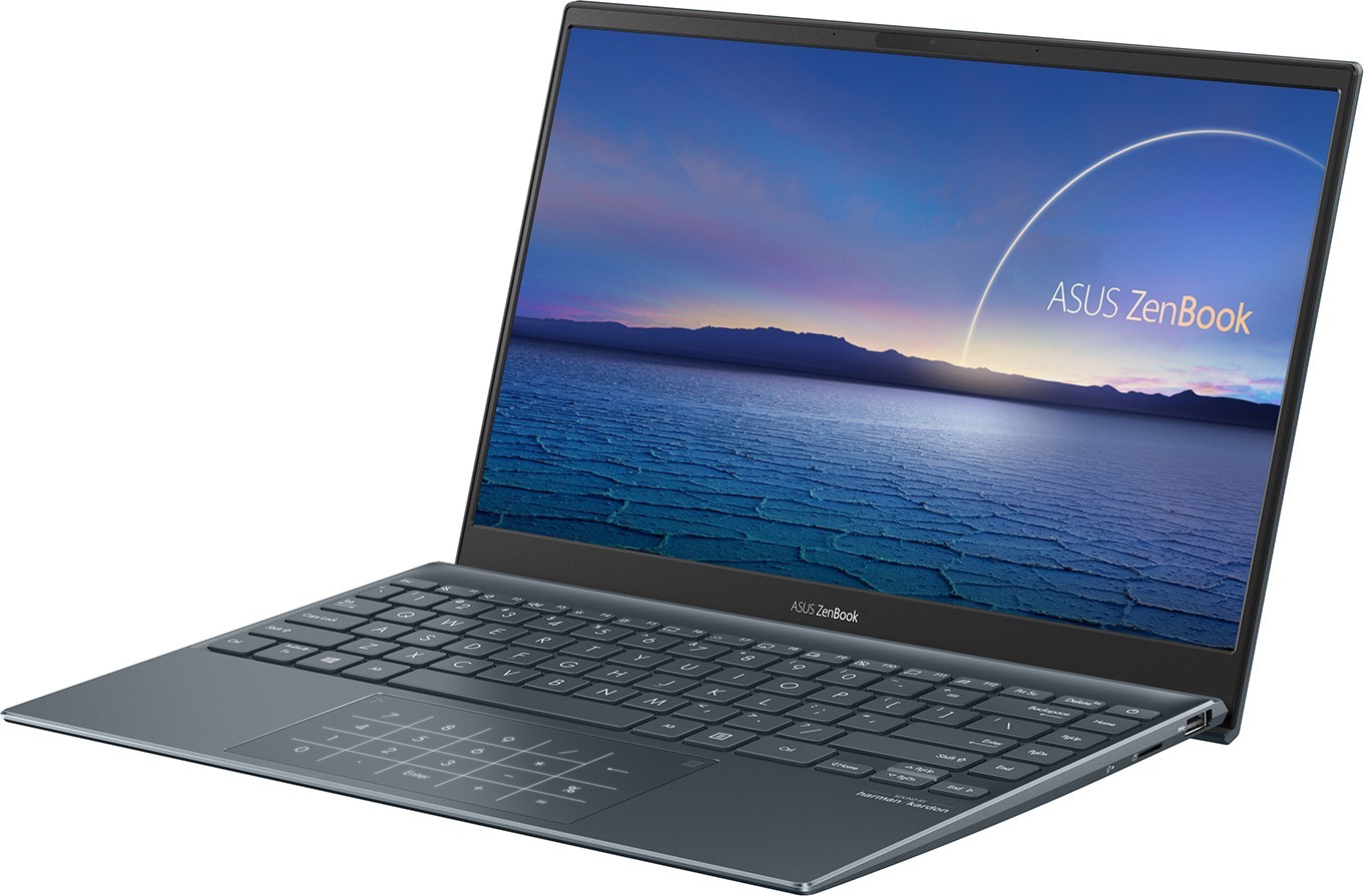 Ноутбук ASUS UX325EA-AH037R +bag+cable 13.3"(1920x1080 (матовый) IPS)/Intel Core i7 1165G7(2.8Ghz)/16384Mb/1024SSDGb/noDVD/Int:Shared/Cam/BT/WiFi/war 1y/1.07kg/Pine Grey/W10Pro + Support NumberPad / 90NB0SL1-M04500 90NB0SL1-M04500