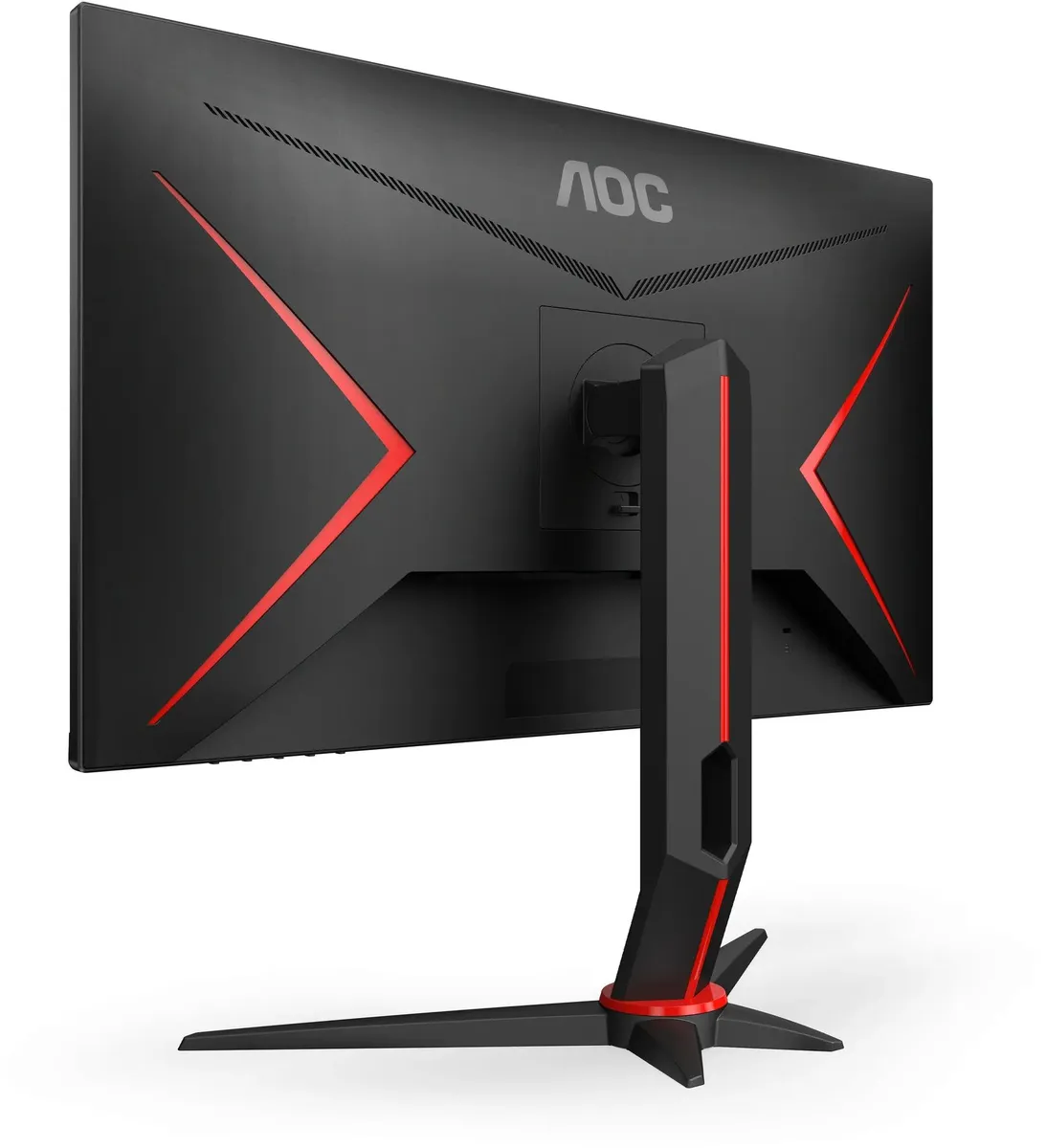Монитор AOC Q27G2S 27" черный/красный IPS LED 1ms 16:9 HDMI матовая HAS Piv 1000:1 350cd 178гр/178гр 2560x1440 165Hz DP 2K 5.6кг Q27G2S/EU Q27G2S/EU