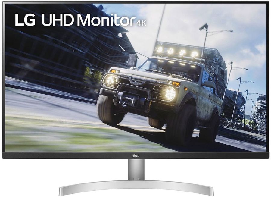 Монитор LG LCD 31.5'' 32UN500-W {VA 3840x2160 75Hz 4ms 178/178 350cd 3000:1 10bit(8bit+FRC) HDR10 2xHDMI2.0 DisplayPort1.4 FreeSync 2x5W VESA} 32UN500-W.ARUZ 32UN500-W.ARUZ