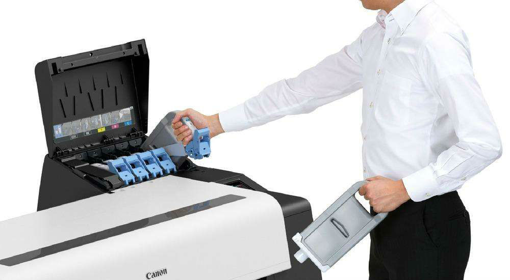 Плоттер Canon iPF TX-4000 (5 цветов, чернильницы до 700 мл, жесткий диск, WiFi) 2444C003 2444C003