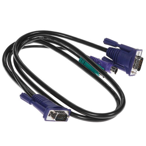 Кабель D-Link KVM Cable with VGA and 2 x PS/2 connectors for DKVM-4K, 1.8m DKVM-CB/B1A DKVM-CB/B1A