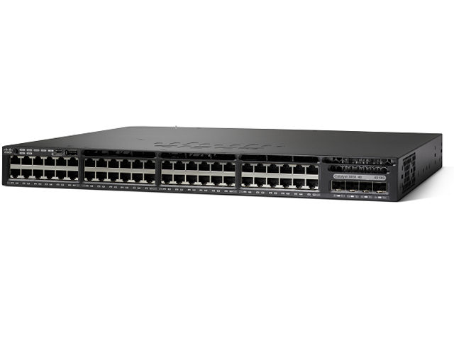Коммутатор Cisco Kоммутатор Catalyst 3650 48 Port PoE 4x1G Uplink IP Base WS-C3650-48PS-S WS-C3650-48PS-S