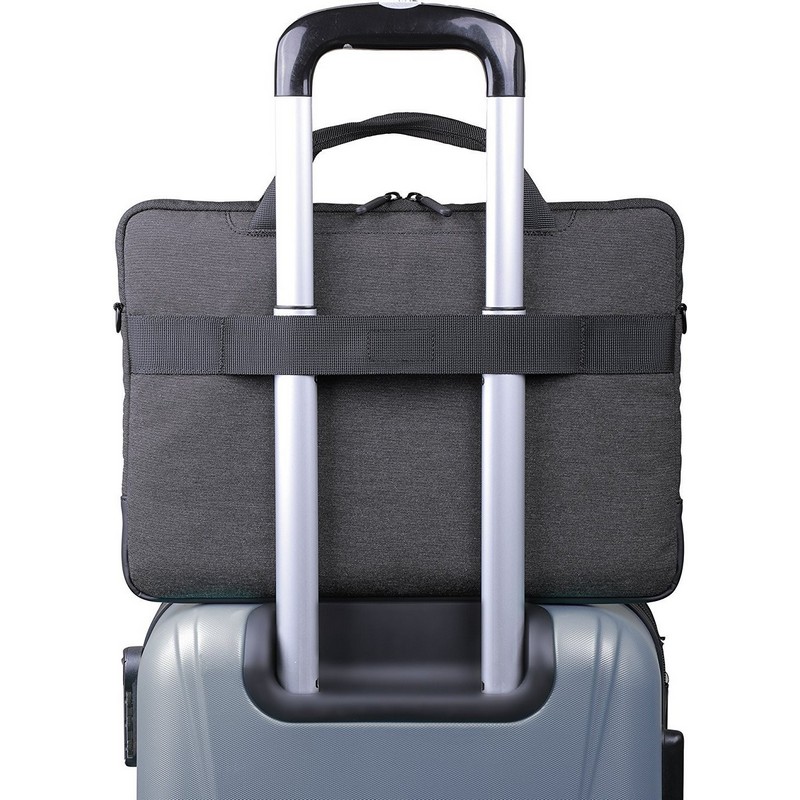 Сумка для ноутбука 15.6" Dell Professional Briefcase черный/серый нейлон 460-BCFK 460-BCFK