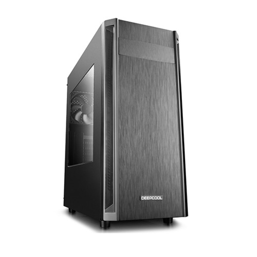 Корпус DEEPCOOL без БП, боковое окно, черный, ATX D-SHIELD V2 D-SHIELD V2